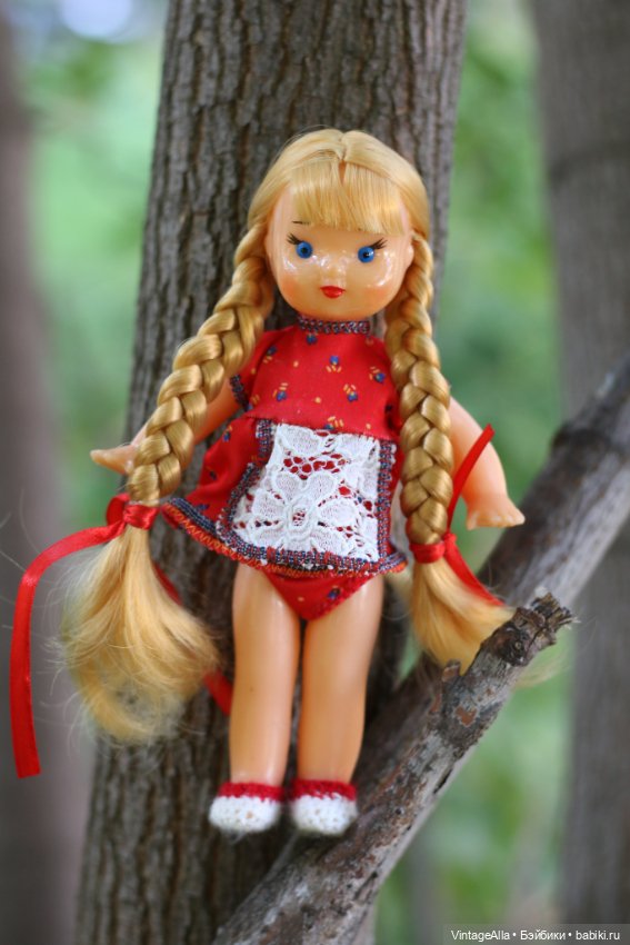 Осень — Советские винтажные куклы (СССР): Ленигрушка (фото 9)