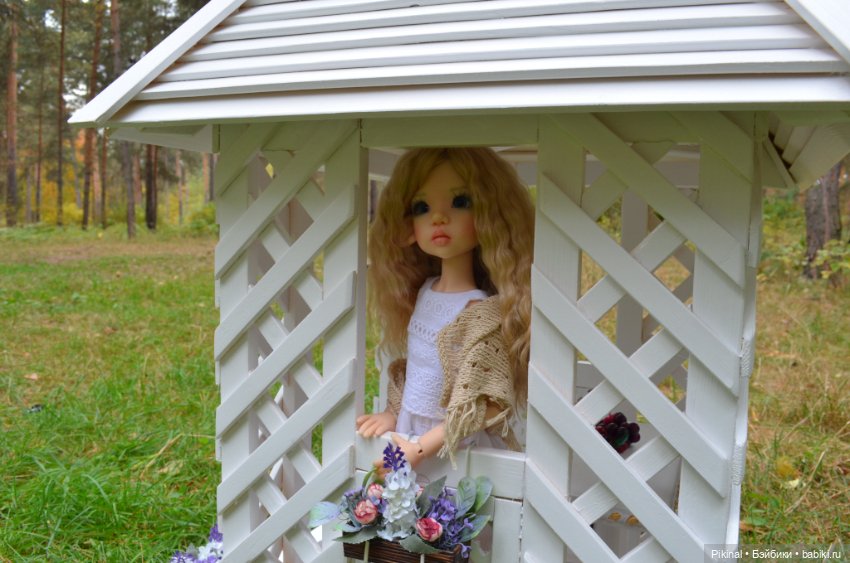 Еще одна беседка — Мебель для кукол и домиков: фото