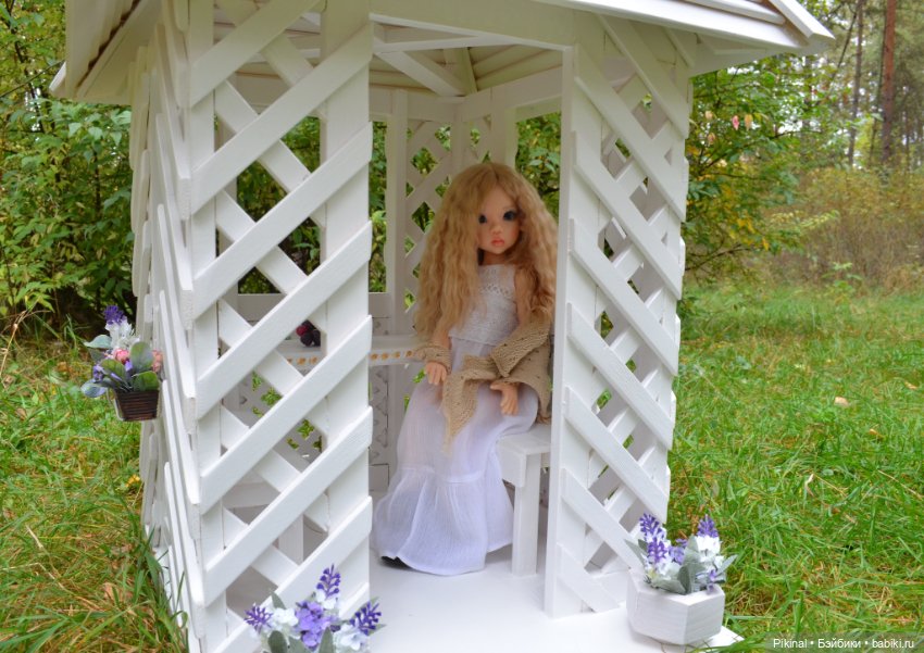 Еще одна беседка — Мебель для кукол и домиков: фото