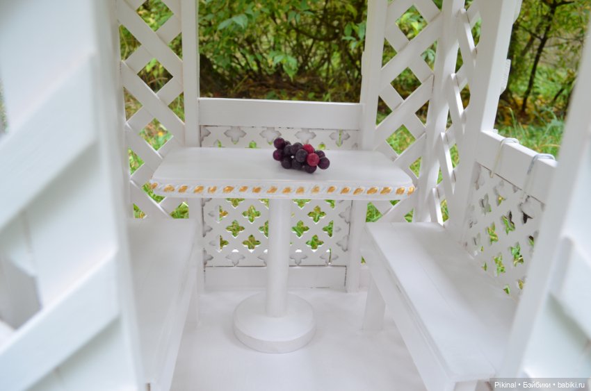 Еще одна беседка — Мебель для кукол и домиков: фото (фото 8)