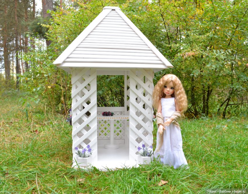 Еще одна беседка — Мебель для кукол и домиков: фото
