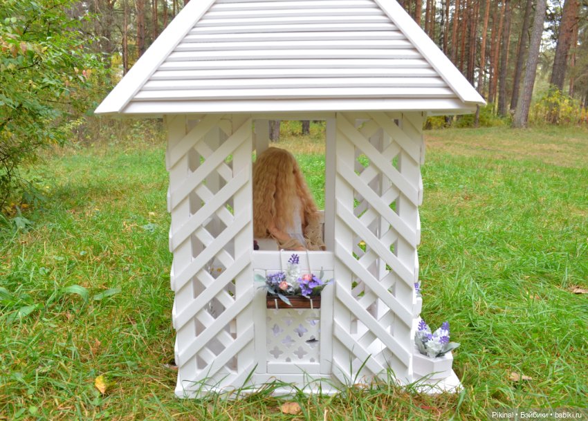 Еще одна беседка — Мебель для кукол и домиков: фото