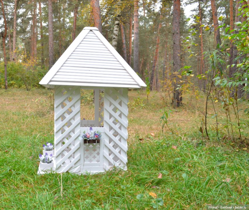 Еще одна беседка — Мебель для кукол и домиков: фото (фото 5)