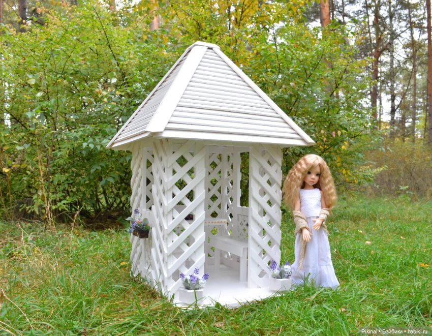 Еще одна беседка — Мебель для кукол и домиков: фото