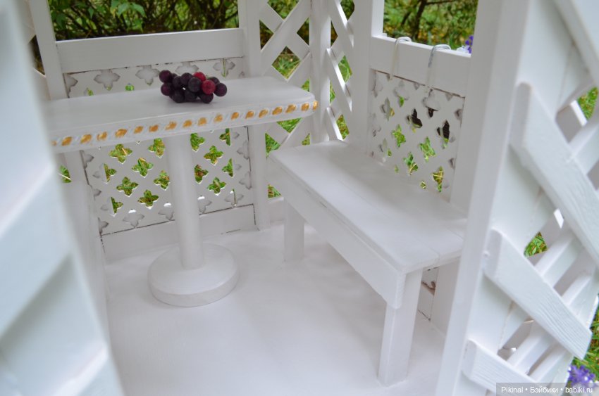 Еще одна беседка — Мебель для кукол и домиков: фото (фото 10)