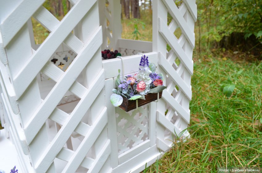 Еще одна беседка — Мебель для кукол и домиков: фото