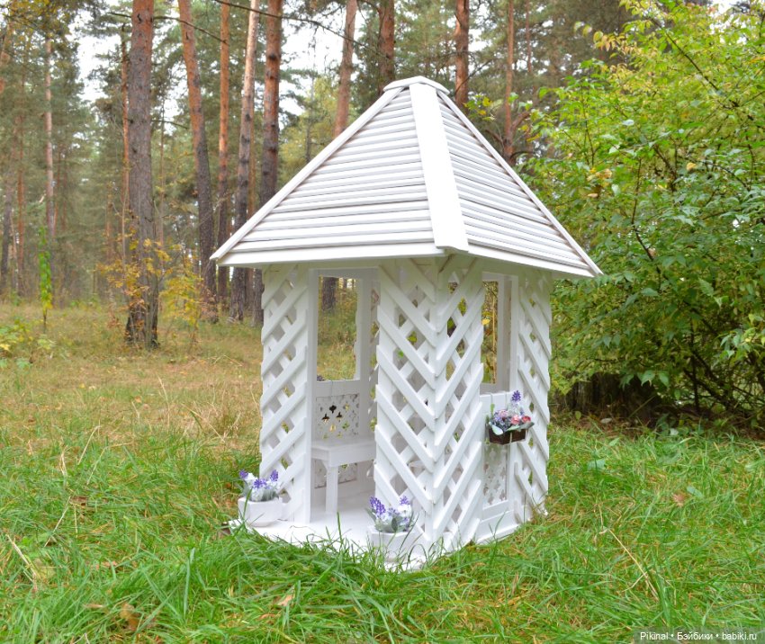 Еще одна беседка — Мебель для кукол и домиков: фото