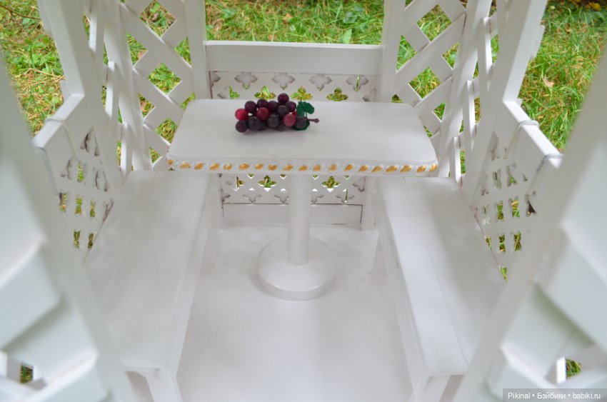 Еще одна беседка — Мебель для кукол и домиков: фото