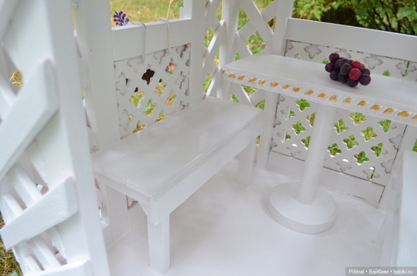 Еще одна беседка — Мебель для кукол и домиков: фото (фото 9)
