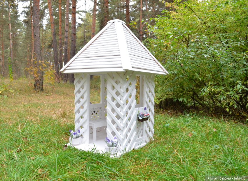 Еще одна беседка — Мебель для кукол и домиков: фото (фото 4)