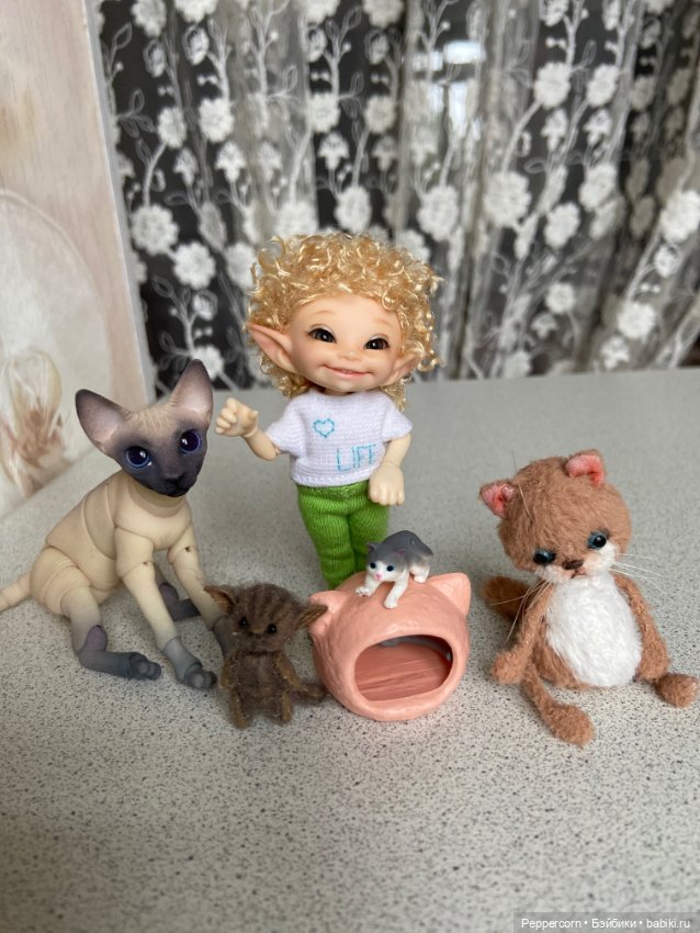 Немного котиков в ленту — Куклы Fairyland (ФэйриЛэнд): BJD (БЖД) (фото 5)