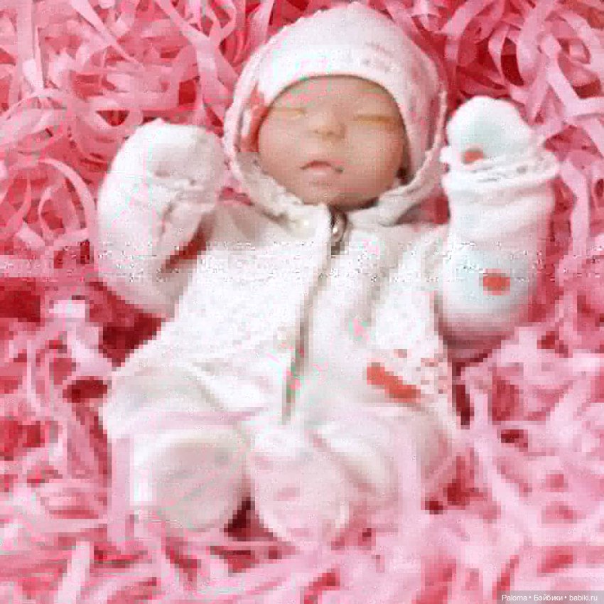 Яночка, миниатюрный младенец в коробке (фото 7)