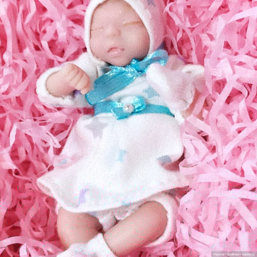 Яночка, миниатюрный младенец в коробке (фото 10)