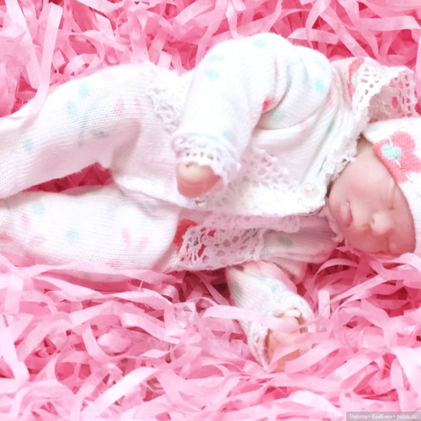 Яночка, миниатюрный младенец в коробке (фото 6)