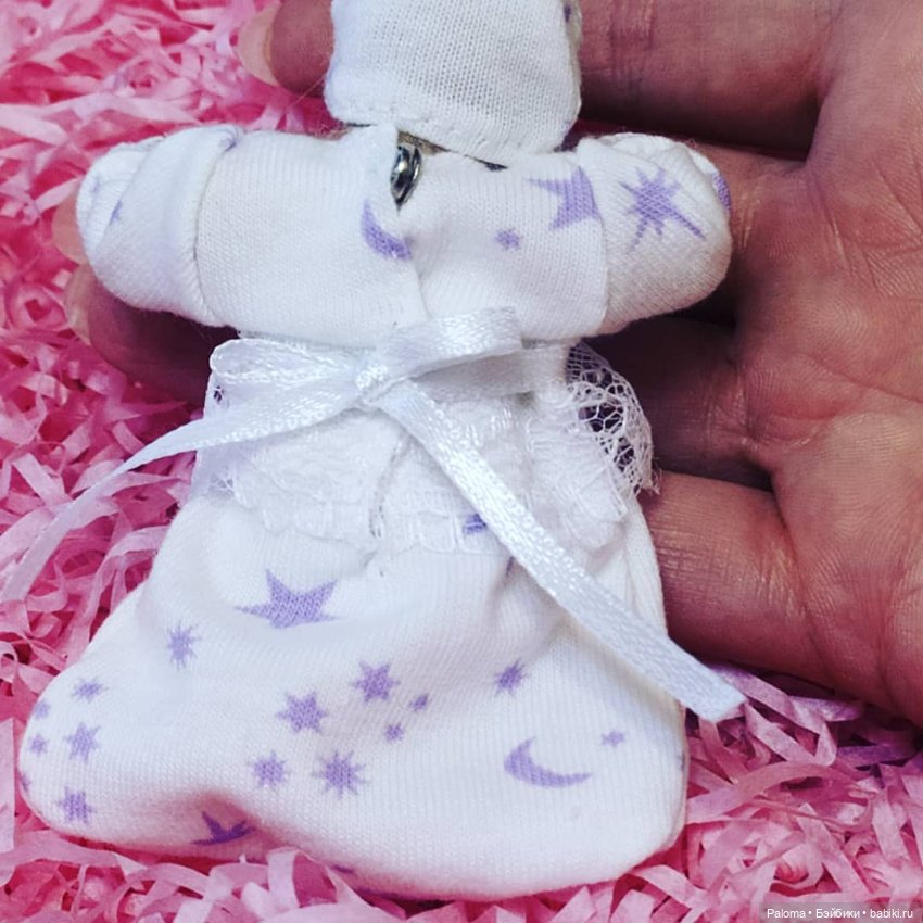 Яночка, миниатюрный младенец в коробке