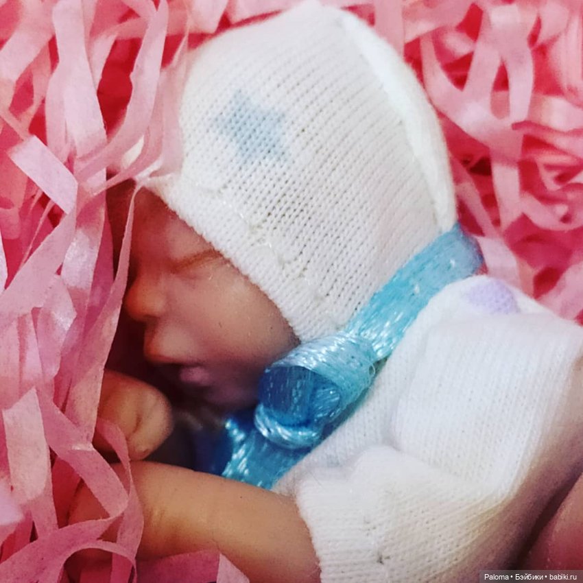 Яночка, миниатюрный младенец в коробке (фото 9)