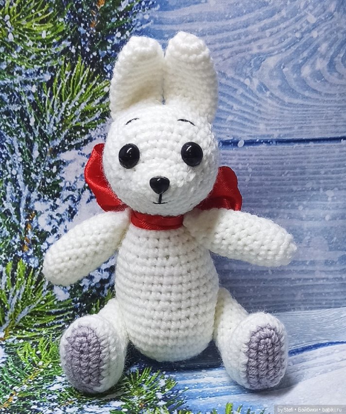 Зайка из советского м/ф "Когда зажигаются ёлки" (фото 3)