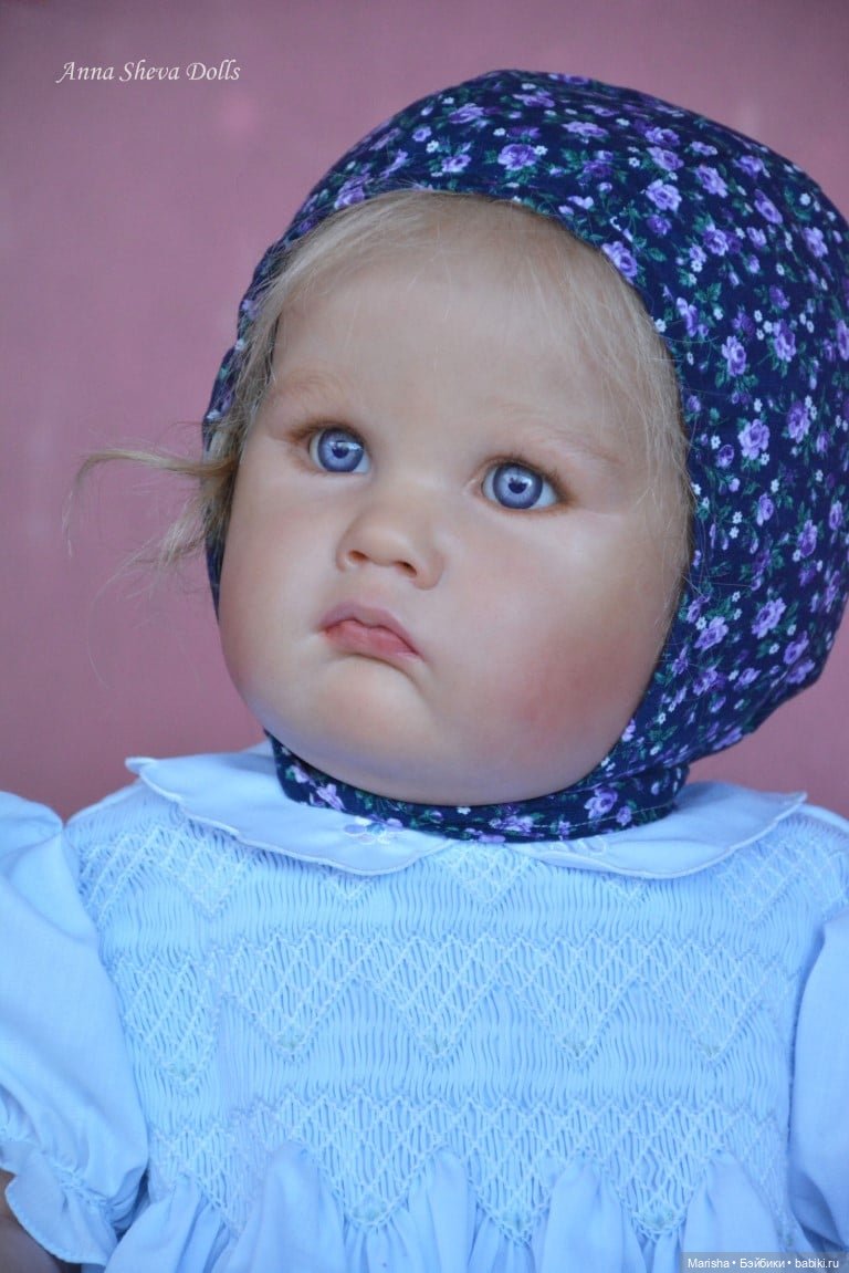 Baby Charlotte 11 Months от скульптора Laura Lee Eagles, автор прототипа Anna Sheva (фото 2)