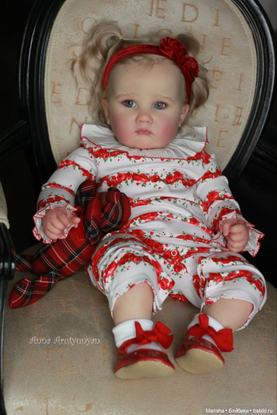 Baby Charlotte 11 Months от скульптора Laura Lee Eagles, автор прототипа Анна Арутюнян