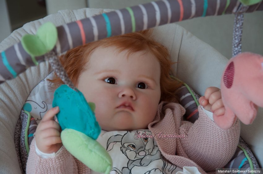 Baby Charlotte 11 Months от скульптора Laura Lee Eagles, автор прототипа Silvia Ezquerra