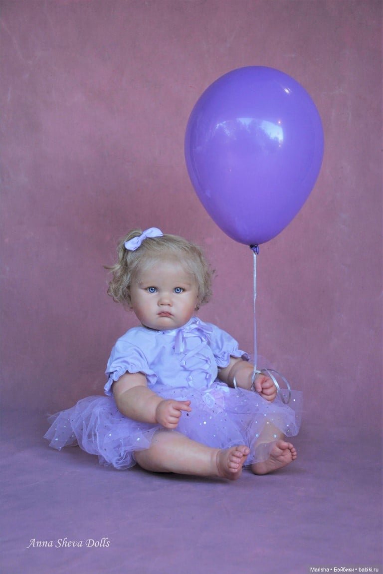 Baby Charlotte 11 Months от скульптора Laura Lee Eagles, автор прототипа Anna Sheva (фото 7)