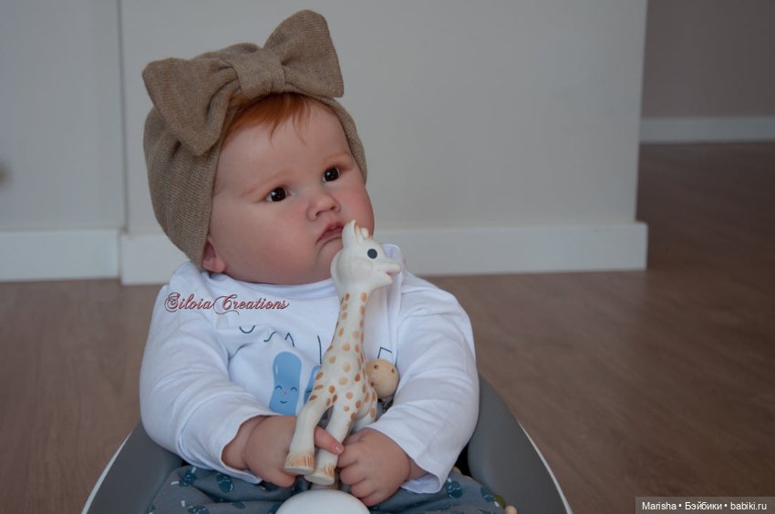 Baby Charlotte 11 Months от скульптора Laura Lee Eagles, автор прототипа Silvia Ezquerra (фото 5)