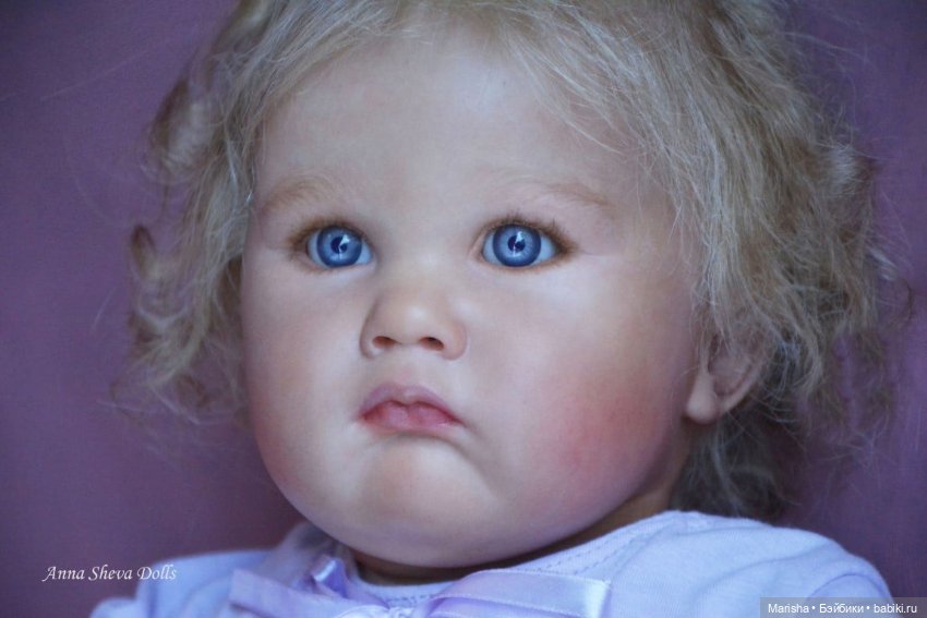 Baby Charlotte 11 Months от скульптора Laura Lee Eagles, автор прототипа Anna Sheva (фото 8)