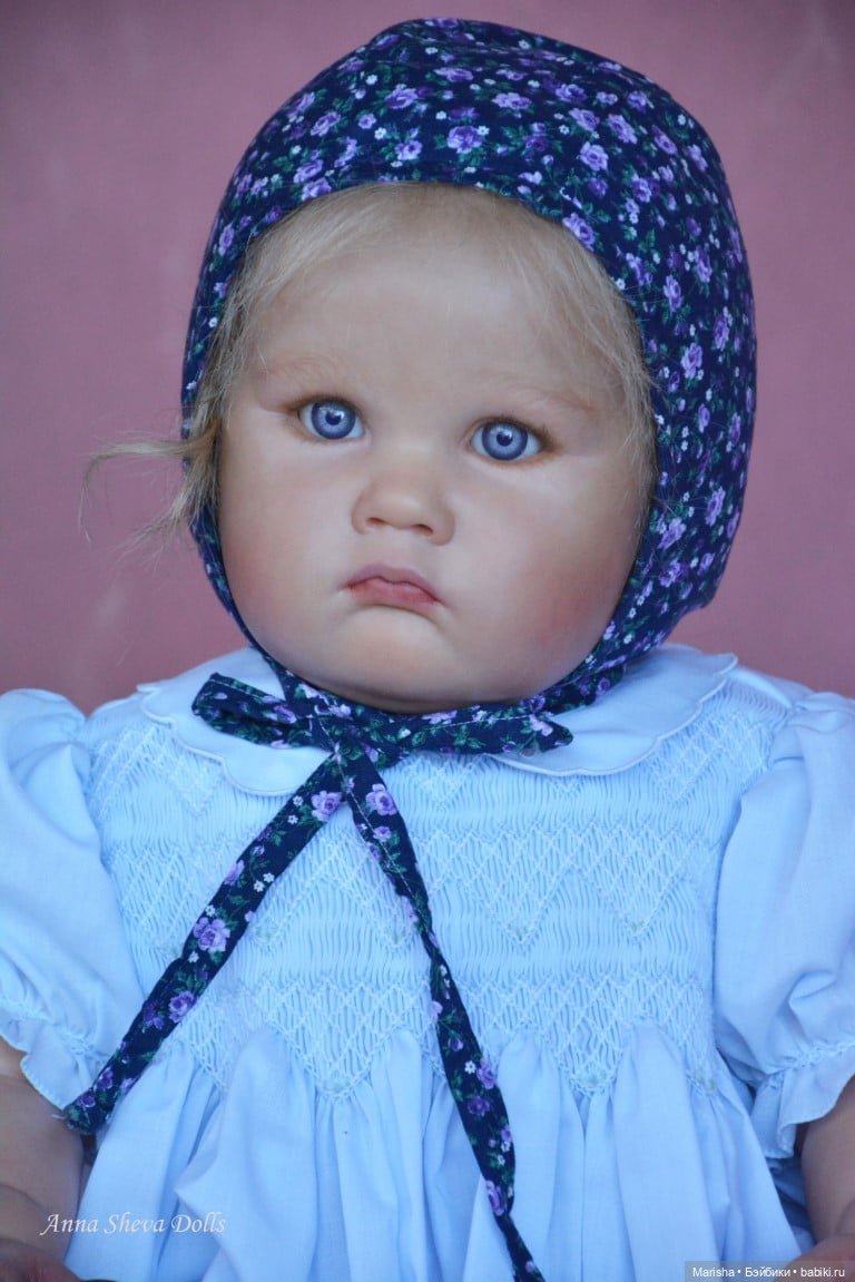 Baby Charlotte 11 Months от скульптора Laura Lee Eagles, автор прототипа Anna Sheva (фото 10)