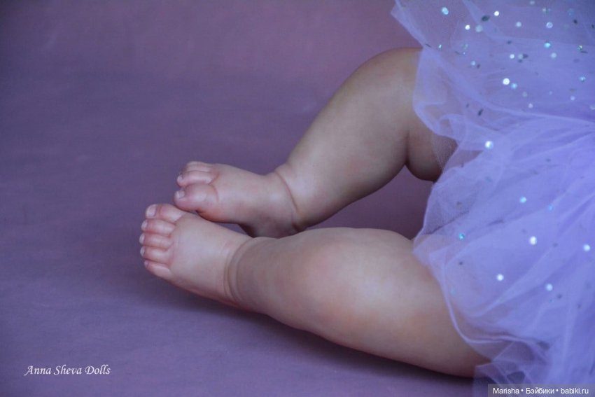 Baby Charlotte 11 Months от скульптора Laura Lee Eagles, автор прототипа Anna Sheva (фото 3)