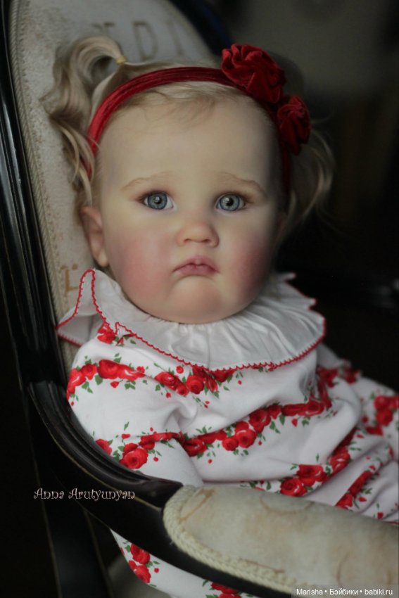 Baby Charlotte 11 Months от скульптора Laura Lee Eagles, автор прототипа Анна Арутюнян (фото 3)