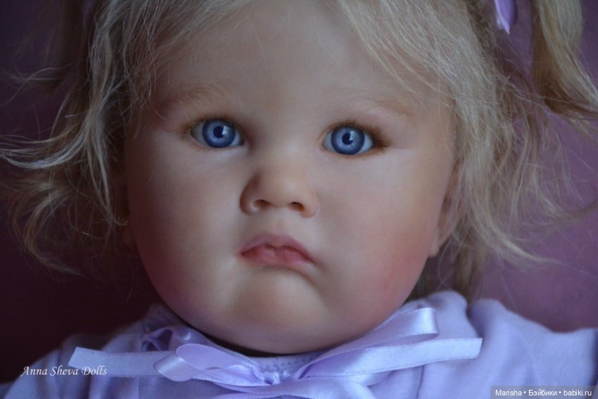 Baby Charlotte 11 Months от скульптора Laura Lee Eagles, автор прототипа Anna Sheva (фото 6)