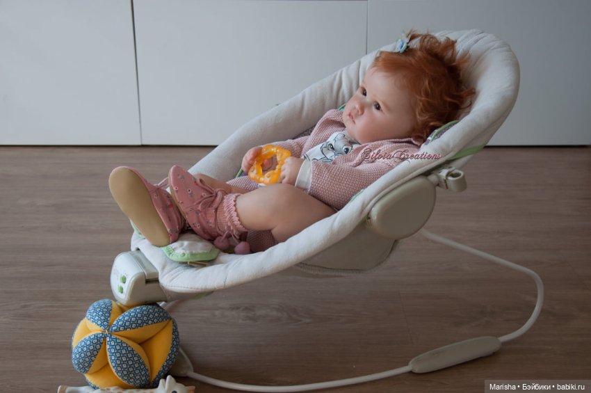 Baby Charlotte 11 Months от скульптора Laura Lee Eagles, автор прототипа Silvia Ezquerra (фото 4)