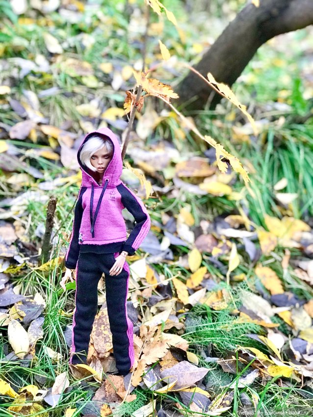 Спортивна осень. Куклы от Поповых