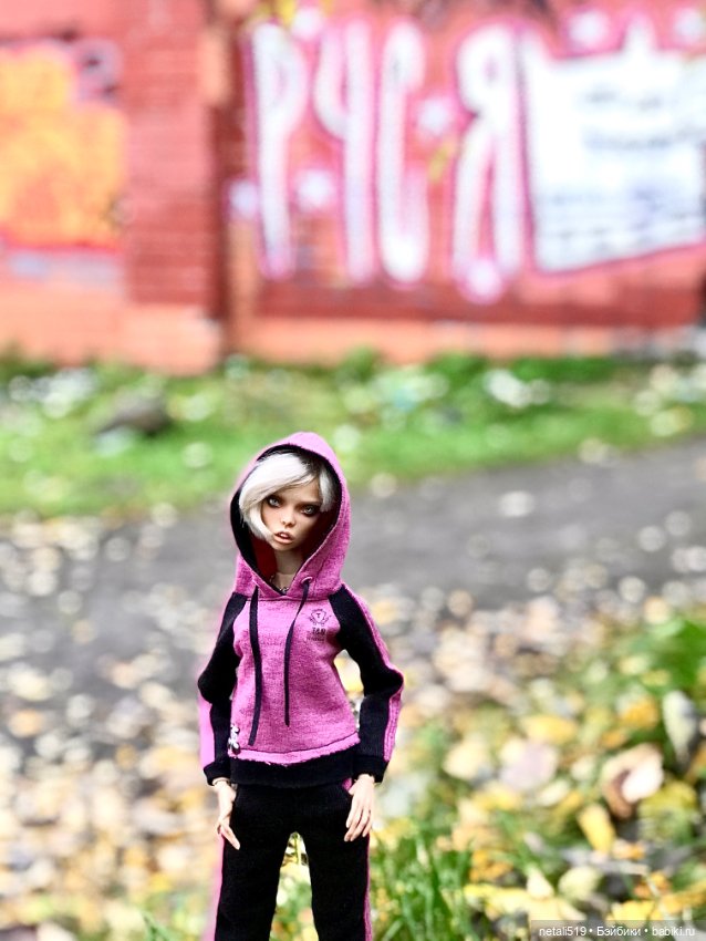 Спортивна осень. Куклы от Поповых (фото 3)