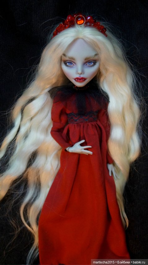 Детки ночи — ООАК Monster High и Ever After High: репейнт (фото 10)