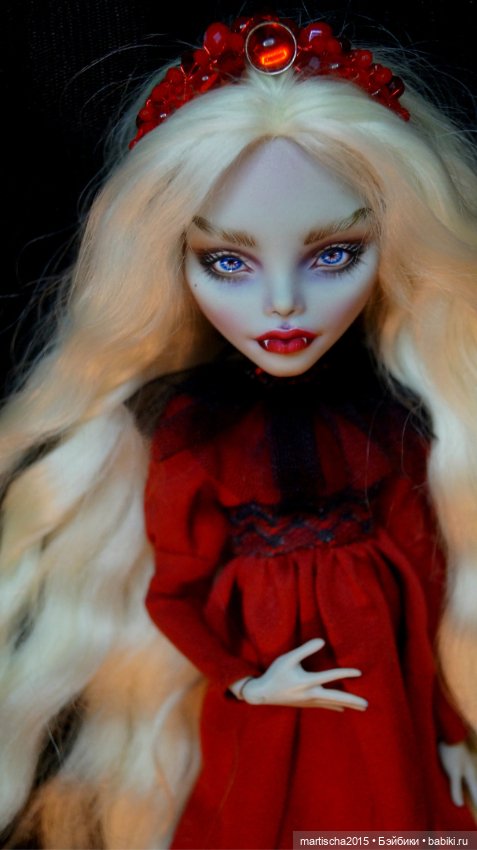 Детки ночи — ООАК Monster High и Ever After High: репейнт (фото 9)