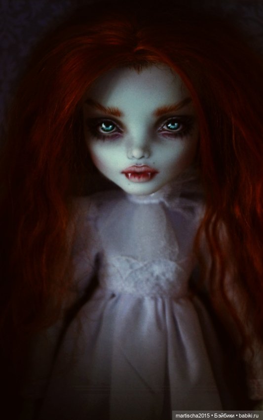 Детки ночи — ООАК Monster High и Ever After High: репейнт (фото 8)