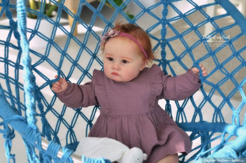 Charlotte 11 Months от скульптора Laura Lee Eagles, автор прототипа Светлана Гундарина (фото 3)