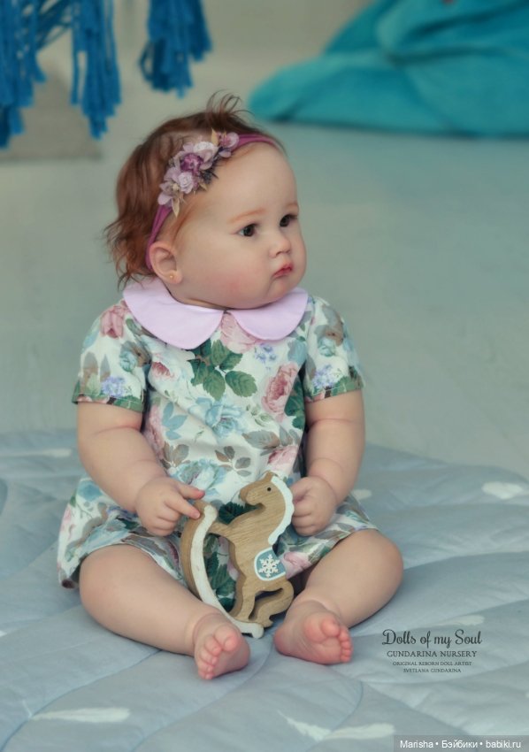 Charlotte 11 Months от скульптора Laura Lee Eagles, автор прототипа Светлана Гундарина (фото 2)