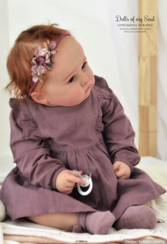 Charlotte 11 Months от скульптора Laura Lee Eagles, автор прототипа Светлана Гундарина (фото 9)