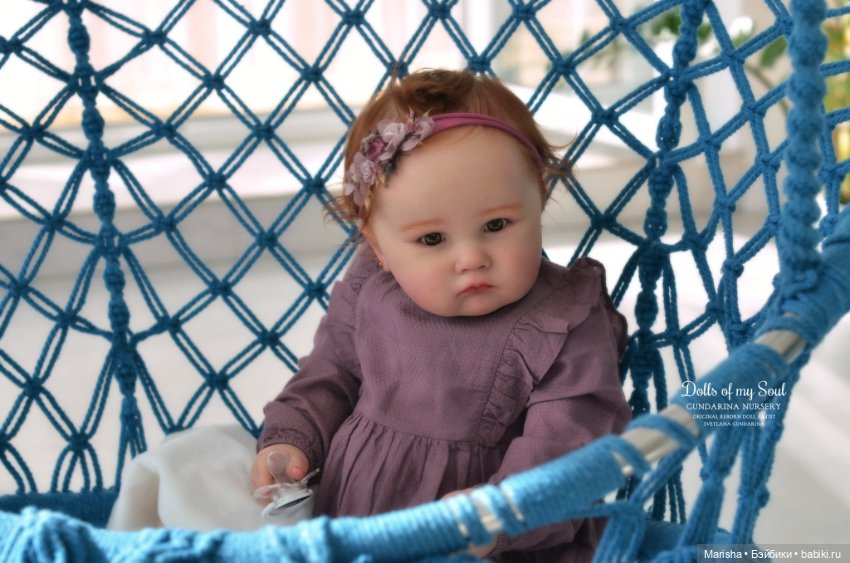 Charlotte 11 Months от скульптора Laura Lee Eagles, автор прототипа Светлана Гундарина (фото 8)