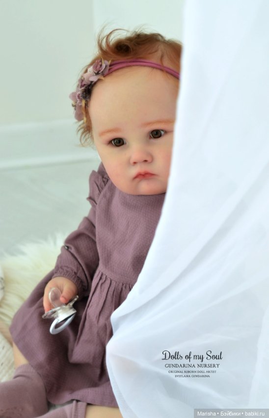 Charlotte 11 Months от скульптора Laura Lee Eagles, автор прототипа Светлана Гундарина (фото 4)