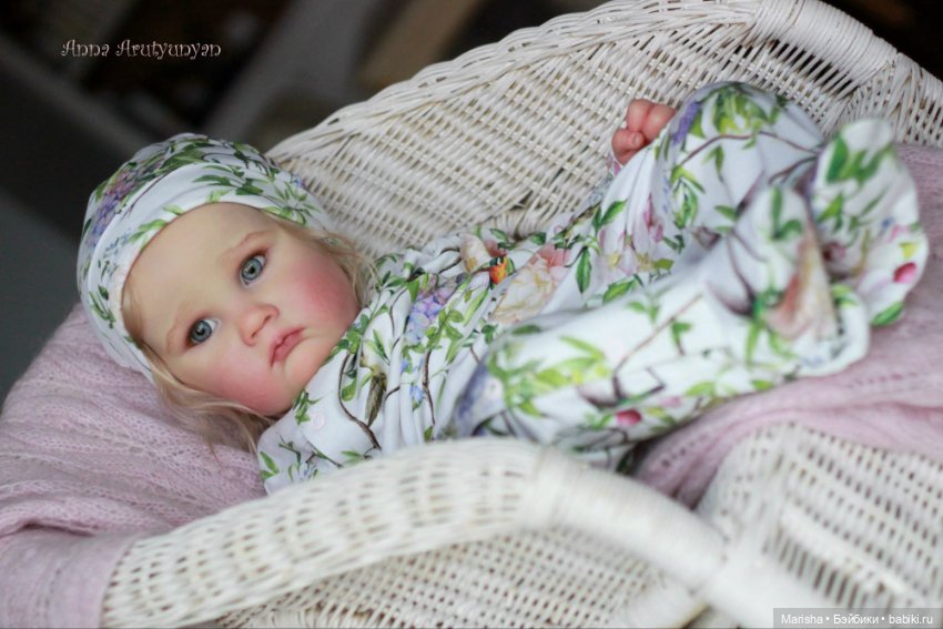 Baby Charlotte 11 Months от скульптора Laura Lee Eagles, автор прототипа Анна Арутюнян (фото 8)