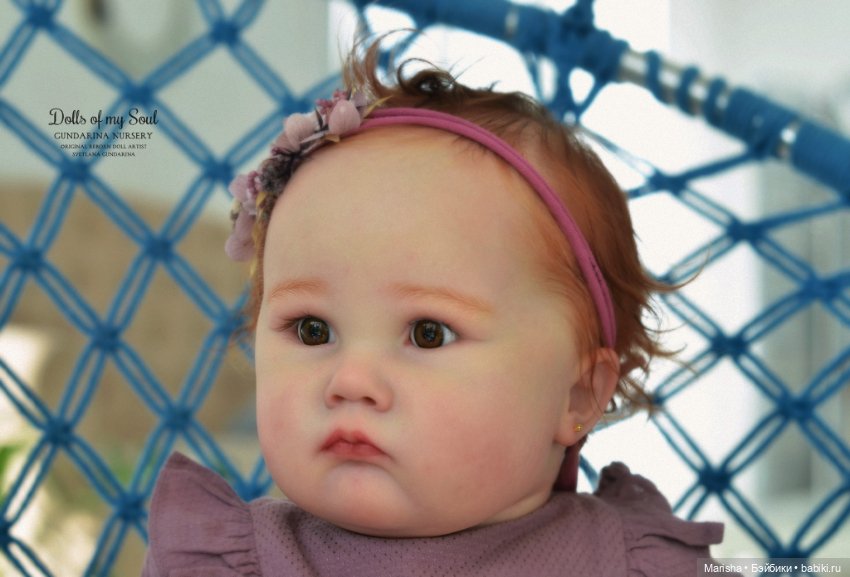 Charlotte 11 Months от скульптора Laura Lee Eagles, автор прототипа Светлана Гундарина