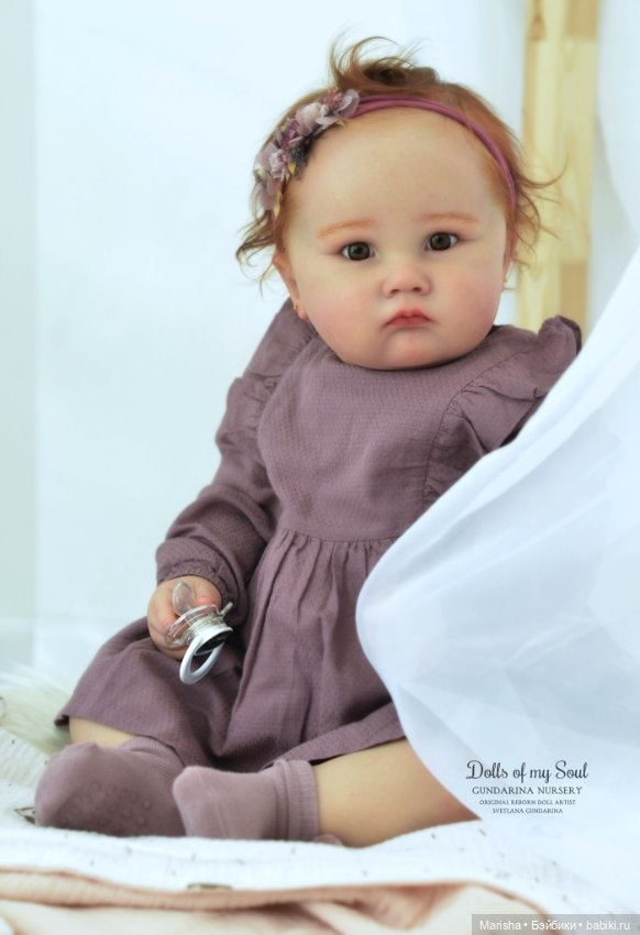 Charlotte 11 Months от скульптора Laura Lee Eagles, автор прототипа Светлана Гундарина (фото 7)