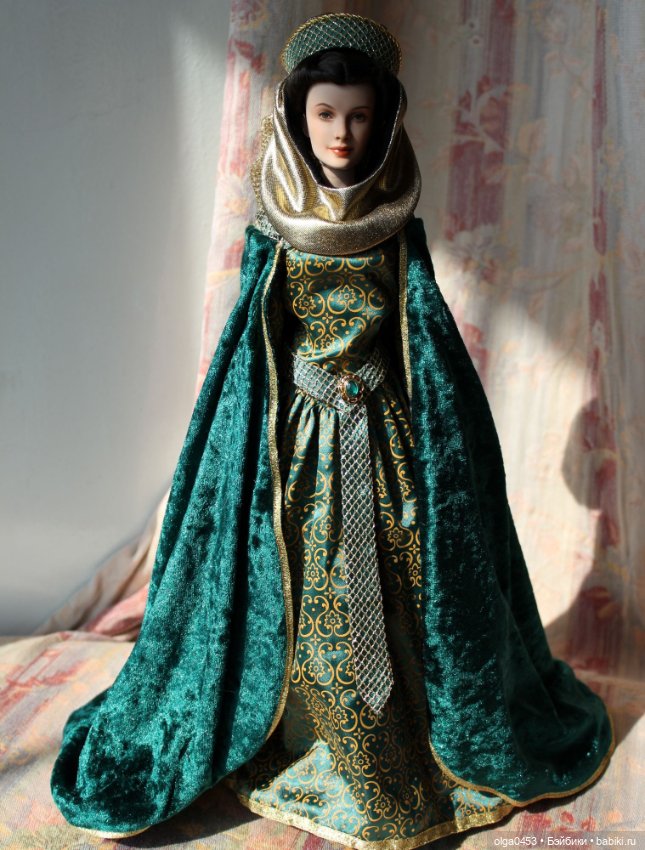 Кукла Скарлетт Franklin Mint + ООАК (фото 10)