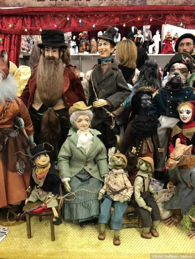 Салон кукол. Выставка кукол на Тишинке октябрь 2020