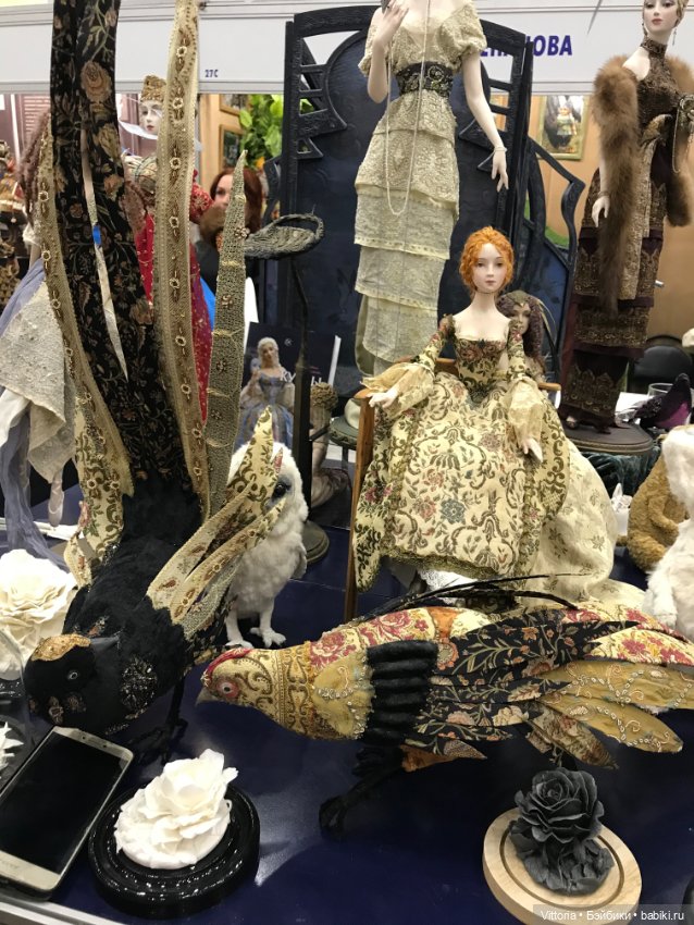 Москва 02/10/2020 выставка - Международный Салон кукол