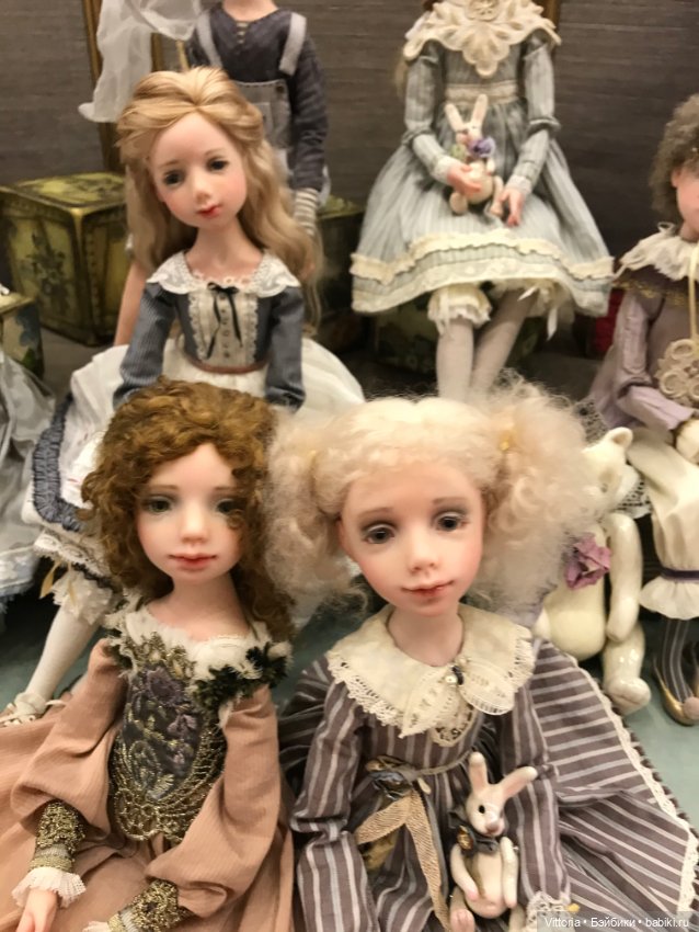 Салон кукол. Выставка кукол на Тишинке октябрь 2020 (фото 10)