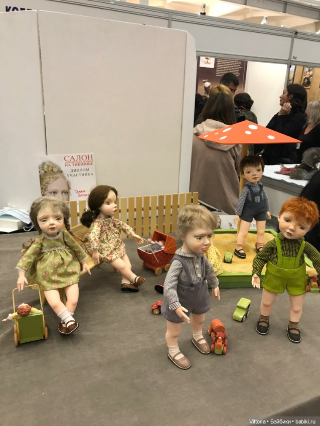 Москва 02/10/2020 выставка - Международный Салон кукол